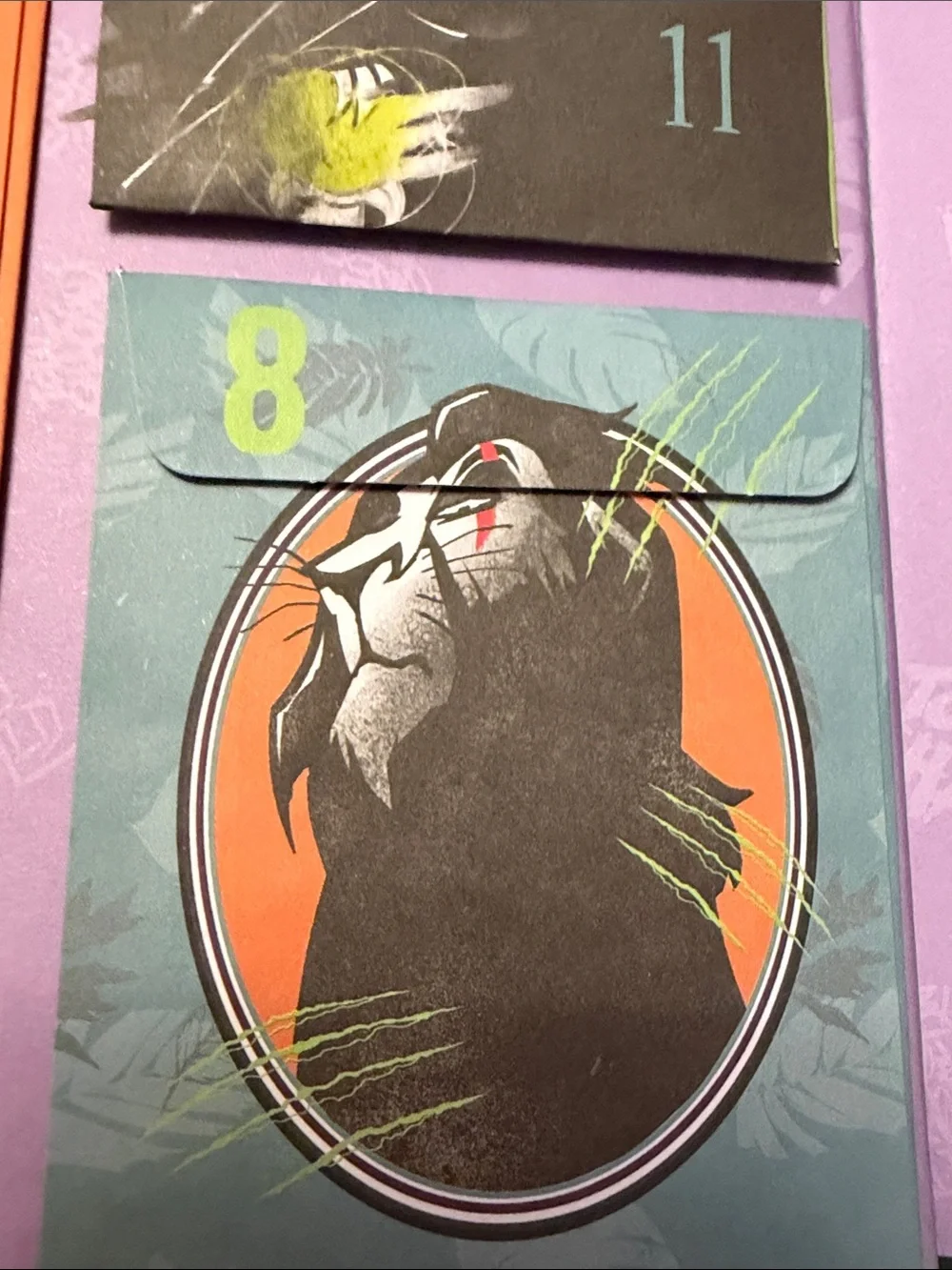 Disney Villains Halloween Book-13 Mystery Pockets packed w/ goodies/games/gifts!